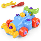 Education DIY Screw Nut Group Installed Plastic 3d Puzzle Disassembly Motorcycle