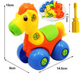 Education DIY Screw Nut Group Installed Plastic 3d Puzzle Disassembly Motorcycle