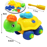 Education DIY Screw Nut Group Installed Plastic 3d Puzzle Disassembly Motorcycle