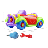 Education DIY Screw Nut Group Installed Plastic 3d Puzzle Disassembly Motorcycle