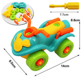 Education DIY Screw Nut Group Installed Plastic 3d Puzzle Disassembly Motorcycle