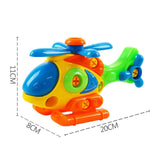 Education DIY Screw Nut Group Installed Plastic 3d Puzzle Disassembly Motorcycle
