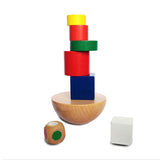 Montessori Kids Educational Toys Fun Wooden toy Worm Eat Fruit Apple pear Early Learning