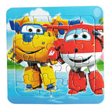 Puzzles Famous Cartoon Super Wings Educational Toy for Children