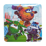 Puzzles Famous Cartoon Super Wings Educational Toy for Children