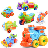 Education DIY Screw Nut Group Installed Plastic 3d Puzzle Disassembly Motorcycle