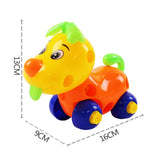 Education DIY Screw Nut Group Installed Plastic 3d Puzzle Disassembly Motorcycle