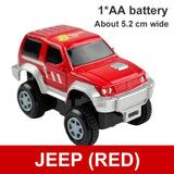 LED Light up Cars for Tracks Electronics Car Toys With Flashing Lights
