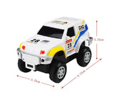 LED Light up Cars for Tracks Electronics Car Toys With Flashing Lights