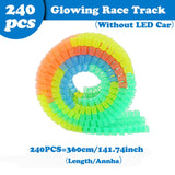 LED Light up Cars for Tracks Electronics Car Toys With Flashing Lights
