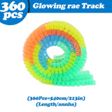 LED Light up Cars for Tracks Electronics Car Toys With Flashing Lights