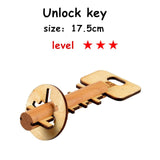 Classic 3D Wooden Puzzle Lock Toys Cube Game Model Kit Design IQ Brain