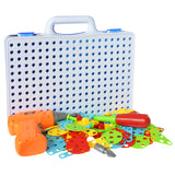 Electric Drill Screw Group Toy Nut Disassembly Match Puzzle Educational Toys